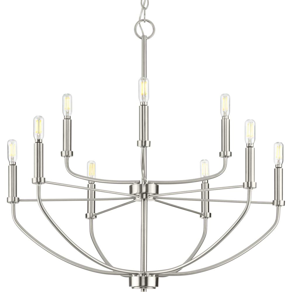 P400228-009 9-60W CAND CHANDELIER