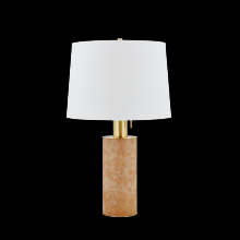 Mitzi by Hudson Valley Lighting HL853201-AGB - CLARISSA Table Lamp