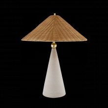 Mitzi by Hudson Valley Lighting HL968201-AGB/CDW - PERILLA Table Lamp