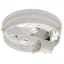 Galaxy Lighting 810208WH-H - Utility Flush Mount Holder - White