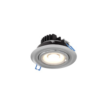 Dals GMB4-CC-SN - 4 Inch Round Recessed LED Gimbal Light in 5CCT