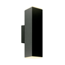 Dals LEDWALL-B-BK - 4 Inch Square Adjustable LED Cylinder Sconce