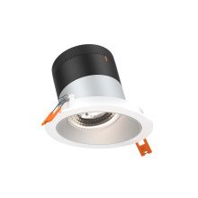 Dals RC04-CC-35-SLAZ-TWH - 4in Modular Downlight, 5CCT, 35 degree Beam Angle, Slope Ceiling, Alzak, White Trim