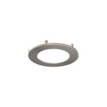 Dals REC-TRIM4-SN - 4in Trim Round, Satin Nickel
