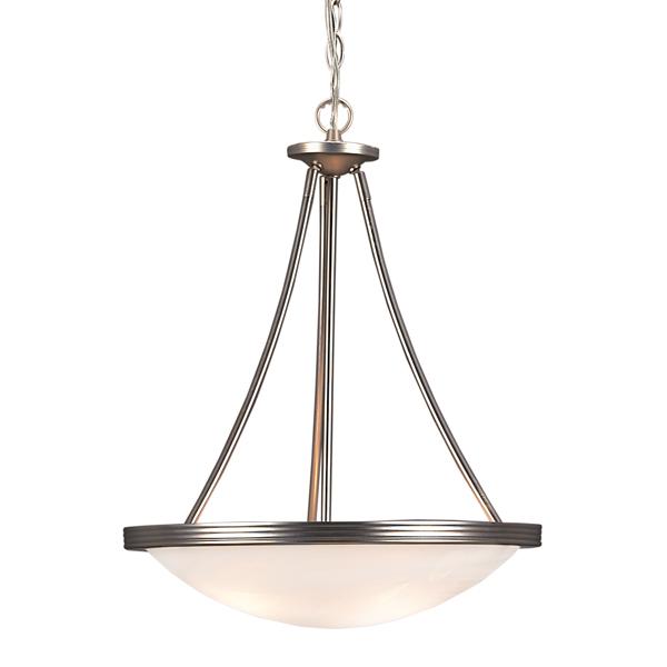 Monroe Pendants Brushed Chrome