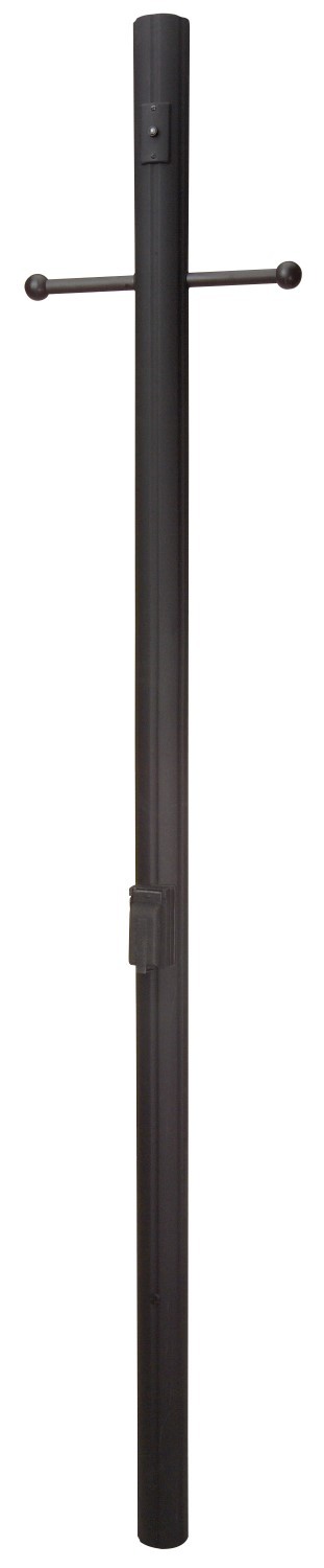 84" Fluted Post w/Photocell & Outlet