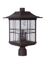 Craftmade Z7825-ABZ - Large Post Mount
